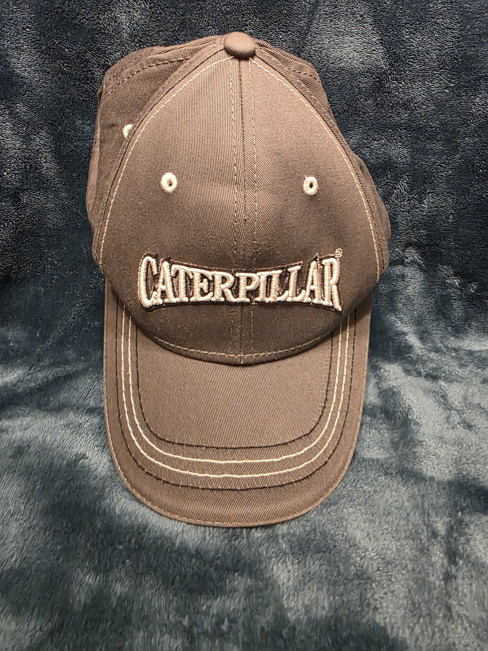 Caterpillar Men's Brown Logo Baseball Cap